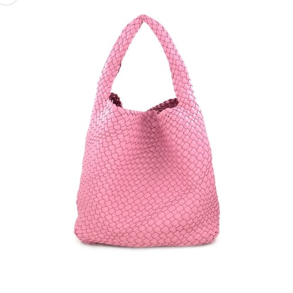 Handbags - Stylish Pink  Or Orange & Matching Makeup Case